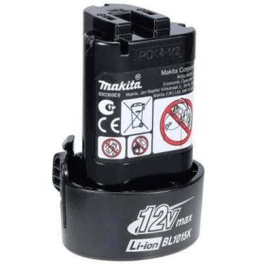 Imagem de Bateria para Ferramentas BL1015K 1,5Ah 12V Li-Ion Compacta Preto Makit