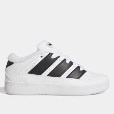 Imagem de Tênis Adidas Break Start, Branco, Preto, 43