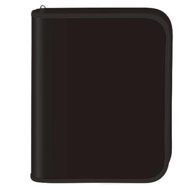 Imagem de Fichario Com Ziper All Black Univ.48F - DAC