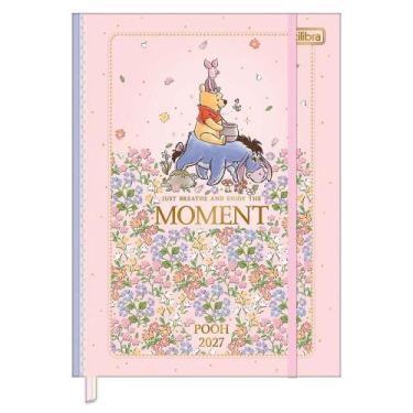 Imagem de Agenda Costurada Ursinho Pooh 2027 Moment - Tilibra - Tendtudo