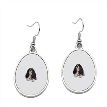 Imagem de Brinco Cavalier King Charles Spaniel 2 – Brincos pendentes para meninas – Presente de festa de aniversário dos namorados