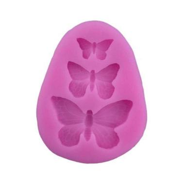 Imagem de Molde De Silicone Borboleta/Butterfly - Gmezn153 Rosa