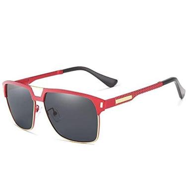 Imagem de Óculos de Sol Masculino BARCUR Design Quadrado Luxuoso Proteção uv400