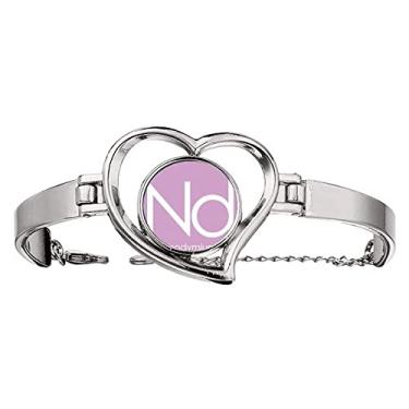 Imagem de N/A N/A Bracelete Chestry Elements Tabela Período Lanthanide Neodyum Nd Joia Coração Pulseira Pulseira Arame, medium, metal