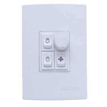 Imagem de Controle de ventilador e Lampada Qualitronix Mod Qv372