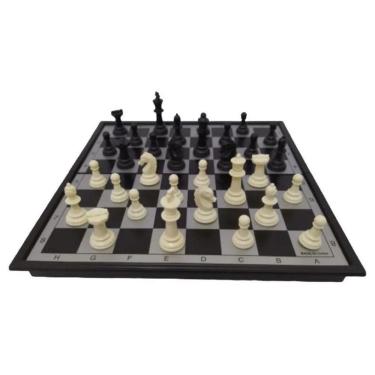 Imagem de Jogo De Xadrez Modelo Grande 31X31 Magnético Imã Dobrável