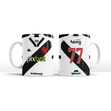 Imagem de Caneca Futebol - Time VASCO DA GAMA com seu nome e número