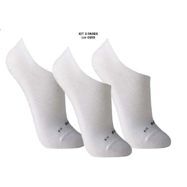 Imagem de Kit 12 Pares Meias Sapatilha Invisível Lupo Unissex 03270
