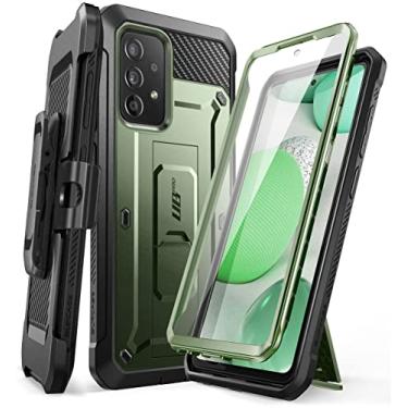 Imagem de SUPCASE Capa Unicorn Beetle Pro Series para Samsung Galaxy A53 5G (2022), capa robusta com clipe de cinto e suporte com protetor de tela integrado (Guldan) verde