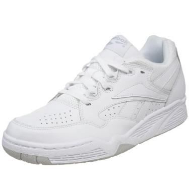 Imagem de Reebok Tênis de basquete masculino BB 4000 Lo, Branco/Natural, 7