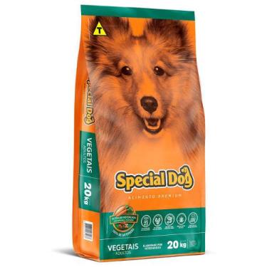 Imagem de Ração Special Dog Cães Adultos Vegetais 20 Kg - Manfrim