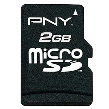 Imagem de PNY Cartão de memória Flash MicroSD Classe 4 2GB P-SDU2GB-EF