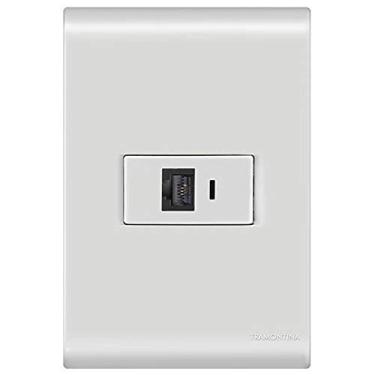 Imagem de Tomada Internet RJ45 Tramontina Linha Liz com Placa 57170021