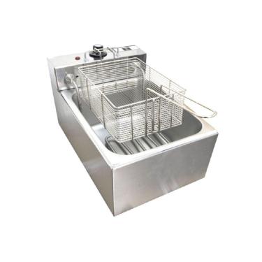 Imagem de Fritadeira Elétrica 1 Cuba Plus Aço Inox 05L 220v 2500W