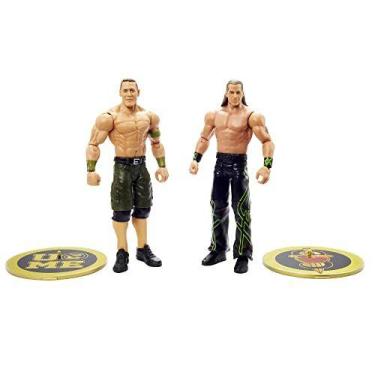 Imagem de Wwe John Cena E Shawn Michaels Championship Showdown 2 Pack 6 Em Actio