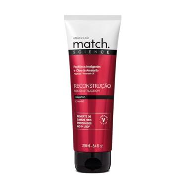 Imagem de O BOTICARIO MATCH SCIENCE SHAMPOO RECONSTRUÇÃO 250ml