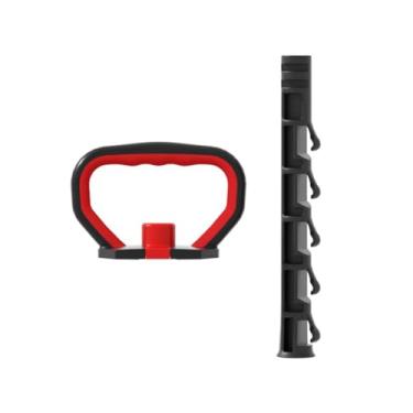 Imagem de kowaku Kettle bell grip alça ajustável kettlebell apertos de fitness para placas casa ginásio treino pesos exercício haltere aperto, Conjunto a