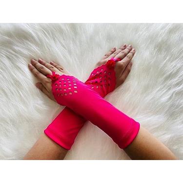 Imagem de Luva Festa Infantil Princesas Bela Sofia Aurora (Pink)