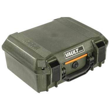 Imagem de Pelican Vault - Capa rígida multiuso V200 com espuma para câmera, drone, equipamentos, eletrônicos e equipamentos (OD GReen)