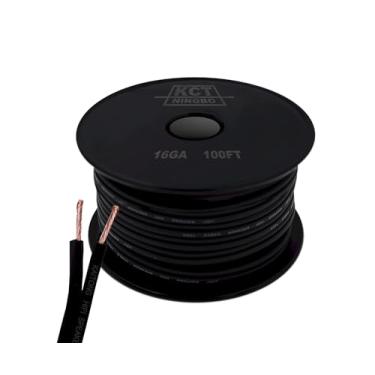 Imagem de (30m) - 16AWG Gauge Speaker Cable Speaker Wire 30m Black -