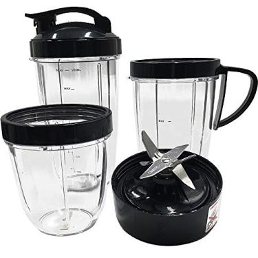 Imagem de JOYSTAR Peças de reposição 510 g/680 g/946 ml, conjunto de lâminas de copo e extrator, compatível com NutriBullet Prime/equilíbrio/maxi/seleção com liquidificador de 1200 W (7)