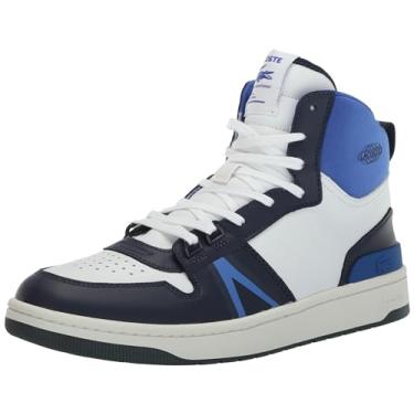 Imagem de Lacoste Tênis masculino L001 Mid 124 1 SMA, Nvy/Wht, 10