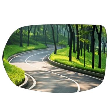 Imagem de LOIYLLEN Substituição do espelho lateral do motorista para Honda CRV 2017 2018 2019 2020 2021 2022 - Vidro do espelho do lado esquerdo, vidro retrovisor com aquecimento elétrico