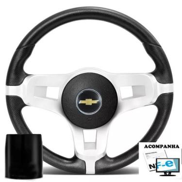 Imagem de Volante Esportivo Corsa Joy Max Premium Astra Vectra 99 Em Diante Sem 