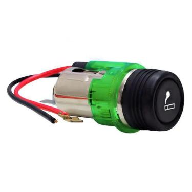 Imagem de Acendedor Universal Com Lampada Verde - TIGER AUTOMOTIVO