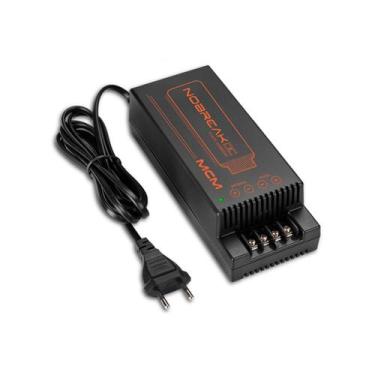 Imagem de Nobreak Fonte De Alimentação 12v 10A Bivolt Entrada Bateria - MCM