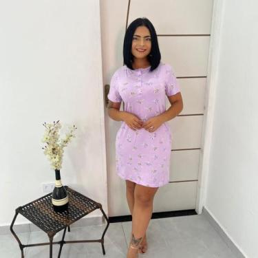 Imagem de Vestido Midi Feminino Basico Justo Manguinha Moda Evangelica - ANJ MOD