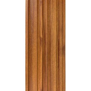 Imagem de Painel Ripado Cor: Nogueira de uso Interno em WPC Double 2,90m x 18cm 