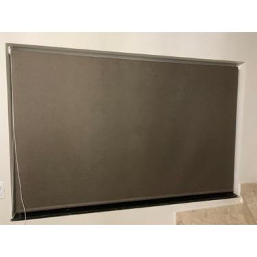 Imagem de Persiana Rolo Translúcida Breeze Marrom 180 (L) x 160 (A) cm Cortina S