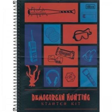 Imagem de Caderno Espiral 80 Folhas Stranger Things Demogorgon - Tilibra