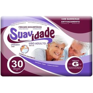 Imagem de Fralda descartavel suavidade geriatrica g c/30 und