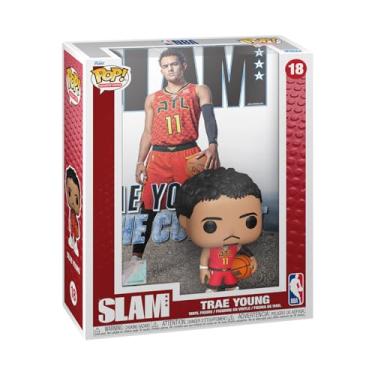 Imagem de Funko POP! NBA Cover: Slam – Trae Young - Collectable Vinyl Figure - Gift Idea - Official Merchandise - for Kids & Adults - Sports Fans - Model Figure for Collectors and Display