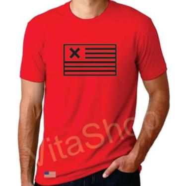 Imagem de Camiseta Texas Country masculina feminina, Vermelho, GG