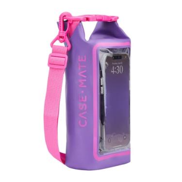 Imagem de Case-Mate Bolsa Seca para Telefone - IP68 Impermeável - Bolsa de Praia e Piscina - Acessórios para Barco e Caiaque - Essenciais para Nadar, Praia e Viagens - Roxo