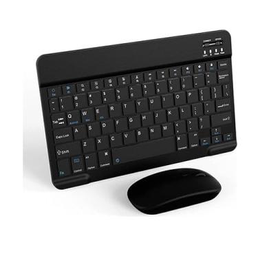 Imagem de BDNET, Teclado Abnt2 + Mouse Bluetooth Para Motorola Moto Tab G70