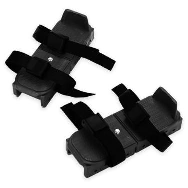 Imagem de Patins de gelo infantis, patins de gelo infantis ajustáveis para crianças com corredor duplo patins de gelo infantis com tiras de gancho e laço confiáveis patins de gelo para iniciantes para