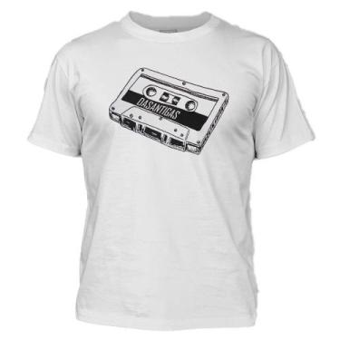 Imagem de Camiseta - Fita K7 - DASANTIGAS, Branco, Branco, G