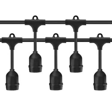 Imagem de Varal de Luzes 10 Metros Extensao 10 Bocais 10w Decoraçao Iluminaçao F