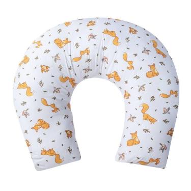 Imagem de Almofada De Amamentação Baby Percal 200 Fios Algodão - Raposinha