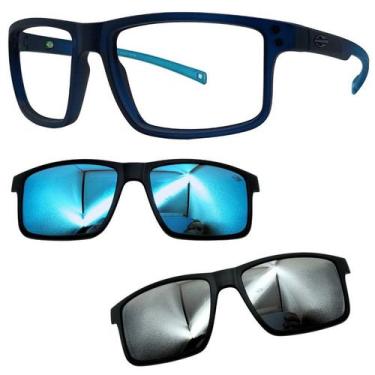 Imagem de Oculos Mormaii 6127 Swap 5 KC6 com 2 Clipons - Escolha a Cor, Azul, Pr