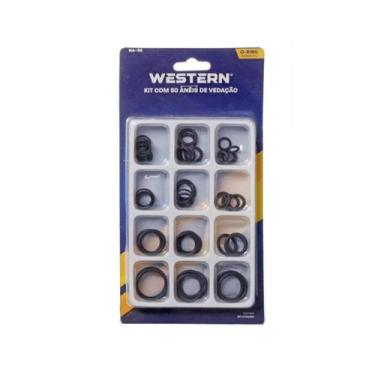 Imagem de Jogo Anel De Vedação Oring Arruela De Borracha Com 50 Anéis - Western