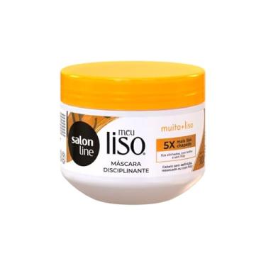 Imagem de Salon Line, Máscara Capilar Hidratante, Meu Liso, Muito + Liso, Vegano - Para Cabelos Lisos Naturais, Alisados ou Relaxados, 300 g