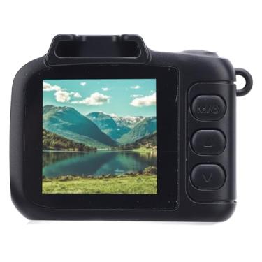 Imagem de Câmera Em Miniatura Vintage, Vídeo Full HD 1080P, Tela de 1,3 Polegadas, 6 Filtros, Visualização Em Tempo Real para Vlogging, Vida No Campus, Presentes de Formatura, Bateria de