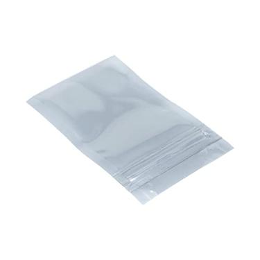 Imagem de uxcell Bolsa de proteção antiestática e resselável, 60 x 90 mm/2,5 x 3,5 polegadas, bolsa antiestática protetora, para armazenamento HDD SSD RAM, laptop, discos rígidos, cartão de memória,