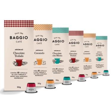Imagem de Café Baggio Para Nespresso, 6 Caixas, 60 Cápsulas - Baggio Cafe