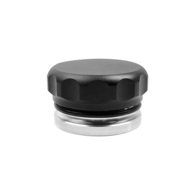 Imagem de LC LICTOP Boleto de solda de liga de alumínio no enchimento da tampa do pescoço óleo combustível tanque de água, 5 cm, preto e prata